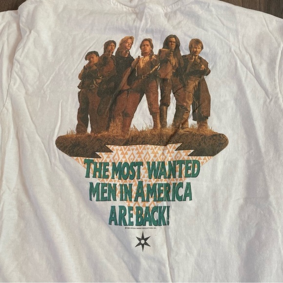 Vintage RARE 1990 Young Guns II Movie Production Shirt Size Size XL - Picture 2 of 9